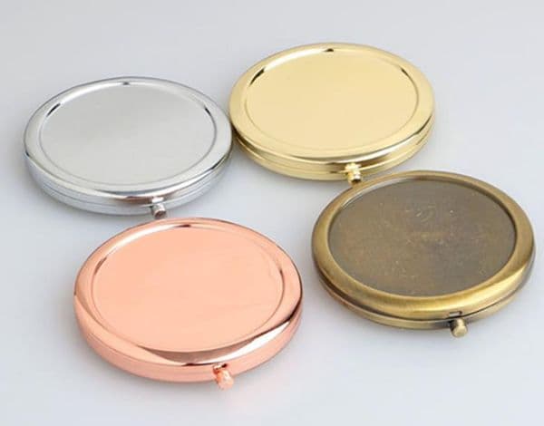 Portable Folding Cosmetic Pocket Mirror For Makeup Mirrors Beauty Gift Accessories fast shipping SN1208