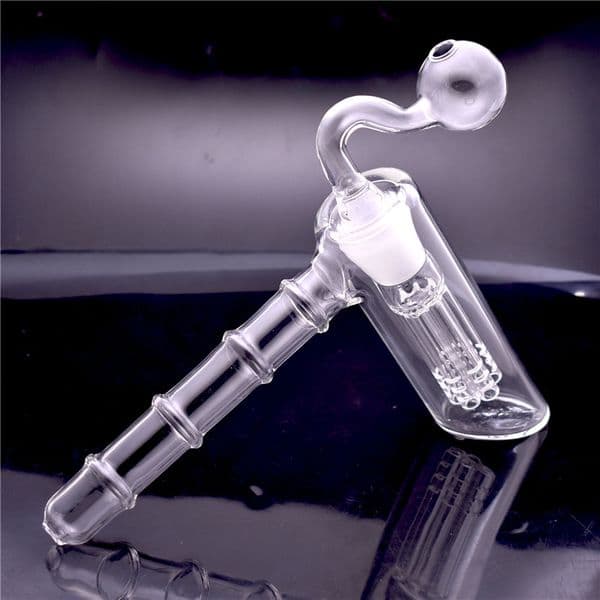 2026 New Hammer Bong Percolator Bubbler Pipe Glass Smoking Pipes Mini Water With Showerhead Perc 18Mm Oil Burner Bongs Free Shipping