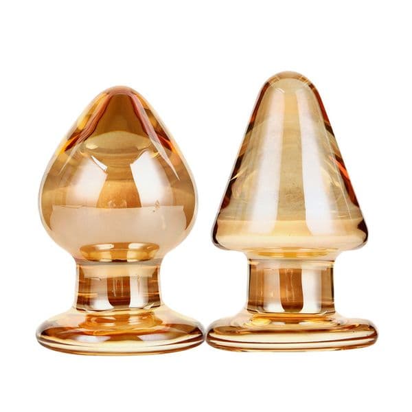 55mm Large Crystal Butt Plut Plug G-spot Vagina Ball Big Pyrex Glass Anal Dildo Bead Fack Penis Adult Masturbate Sex Toys Y190714