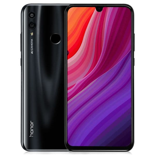 Original Huawei Honor 10 Lite 4G LTE Cell Phone 6GB RAM 64GB ROM Kirin710 Octa Core Android 6.21" Full Screen 24.0MP 3400mAh Fingerprint ID Smart Mobile Phone