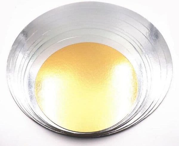 100pcs Round Gold Sliver Cake Board For Presenting Decorated Cakes Moving Plate Turntables Baking Tools 8inch 10inch