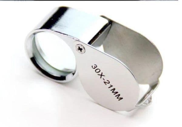 30x 21mm Jewelers Eye Loupe Magnifier Magnifying glass