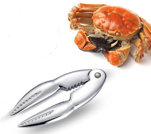 Aluminium Seafood Shellfish Crab Crackers Lobster Claw Style Nut Food Cracker Kitchen Gadget Tool 2 Colors SN867