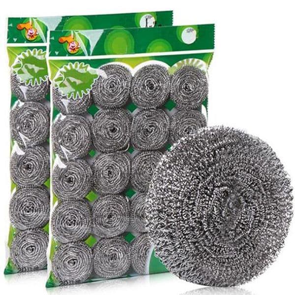 Kitchen stainless wash pot household department store dish washing decontamination clean ball wire large steel wool