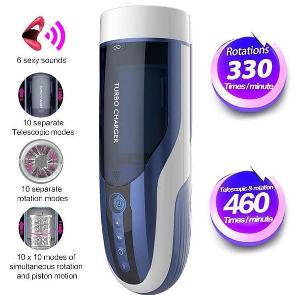 Leten Telescopic Automatic Male Masturbator Electric Rotation Vagina Cup Sex Artificial Pussy Erotic Sex Toys For Men Y191024