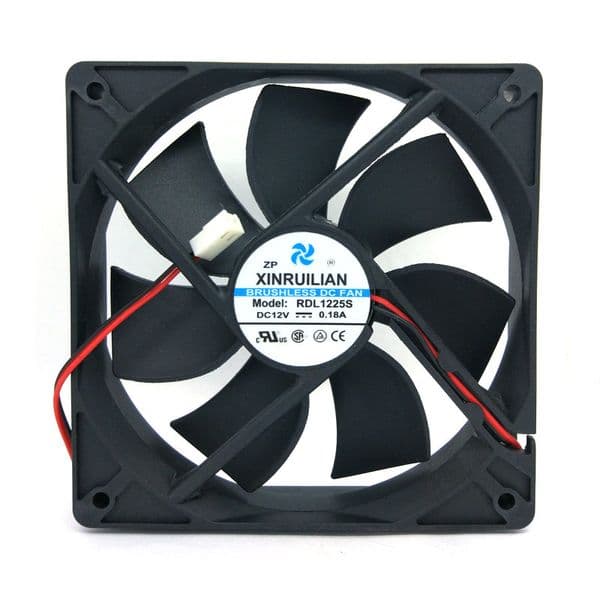 original 120x120x25MM 12V 0.18A 12CM RDL1225S chassis power supply cooling fan RDm1225S RDH1225S