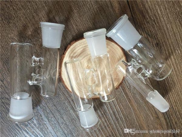 best RECLAIM CATCHER GLASS ADAPTER 14mm male to 18mm female 14mm female to female 14mm 18mm male for Glass bong water smoking pipe thumbnail 2