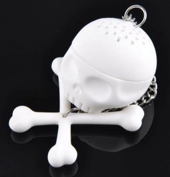 Creative T-Bones Bones Skull Infuser Tea Strainer Home Decor Health & Beauty for slimming