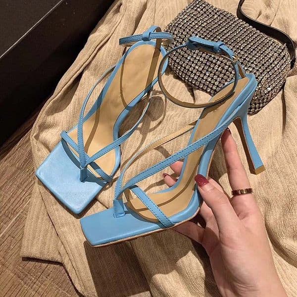 shoes heels fashion women shoes high heels sandals STRETCH SANDALS women flip flops Ankle-strap sandal