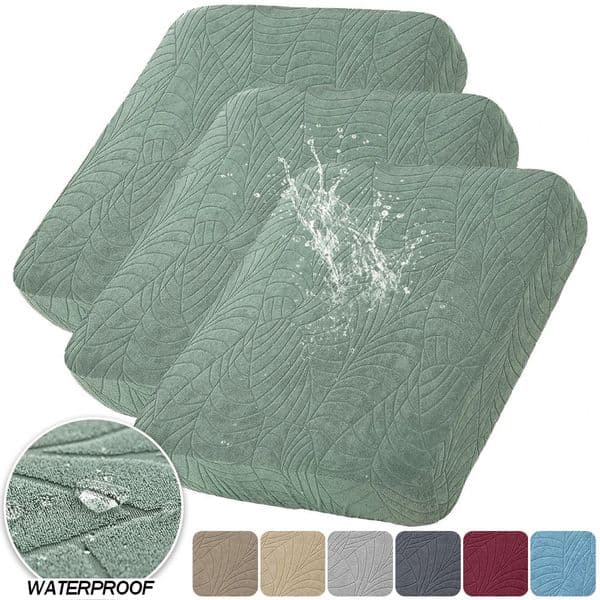 Waterproof Stretch Sofa Cushion Cover Jacquard Fabric Pure Sofa Cover Removable Protector Couch Cover Chaise Lounge Living Room 251230