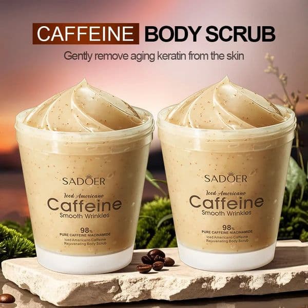Iced American Coffee Body Scrub Caffeine Exfoliating Smooth Deep Clean Skin Care Wholesale Body Scrub Exfoliant 251222