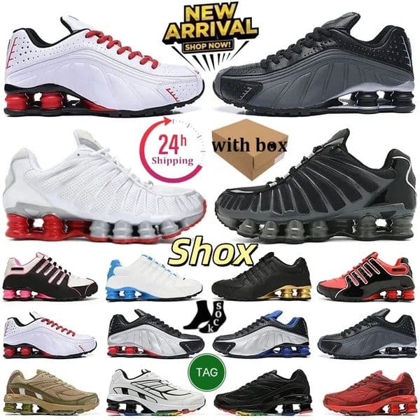 Designer Sneakers Running Shoes Shoxs TL For Men Women Trainers White Black Gold Grey Breathable Athletic Mens Outdoor Sports Sneaker Fashion Runner Size 36-46