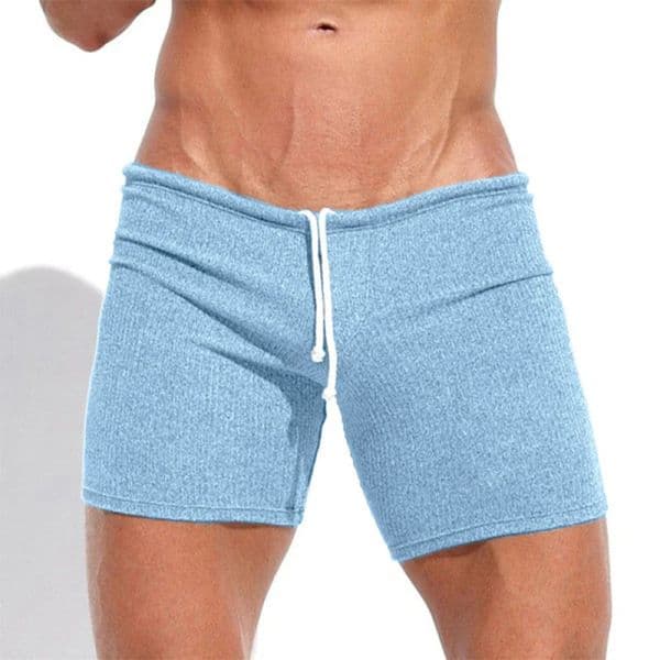 Summer Mens Casual Breathable Drawstring Shorts Solidcolor Swimwear for Running Sports Surfing Beach And Vacation 251231BJ