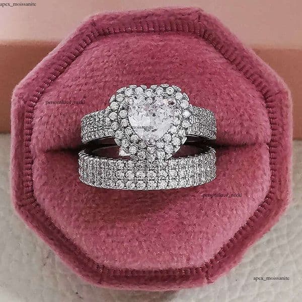 Band 2023 New Sterling Sier Big Wedding 14K GRA Rings Set for Bridal Women Engagement Finger Party Gift Designer Jewelry J230517 28