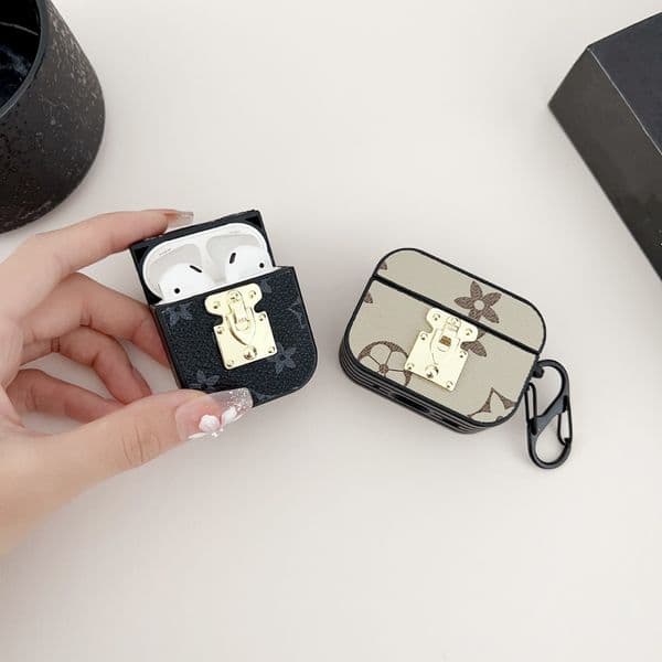 Fashion designer style AirPods earphone case is suitable for AirPods 1 2 3 high-quality hard shells with letter printing AirPods Pro 3 top3