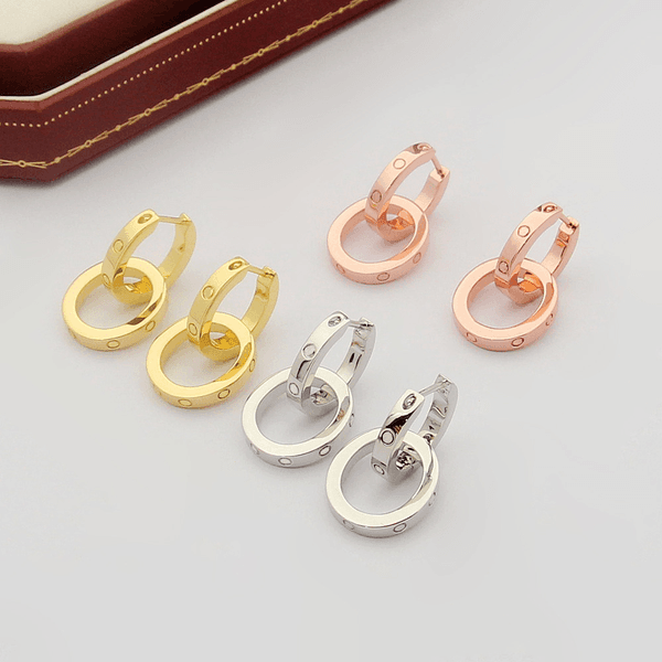 Designer earrings for women earrings designer Jewelry extravagant studs Classic simple earring Steel sier letter elagant Women stud earrings Fashion Jewelry