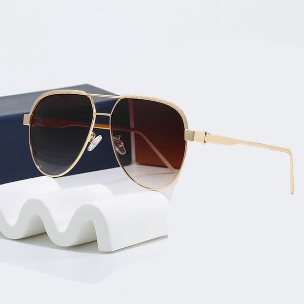 Women Sunglasses Men Hollow Temples Designer For Women Sunglasses Metal Frame Fashion Multi Color Sports Glasses
