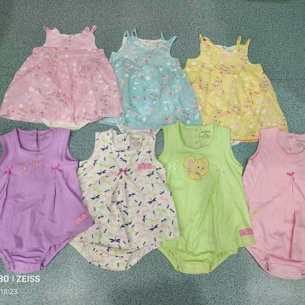 baby romper dresses Mix design size 6-36m mix