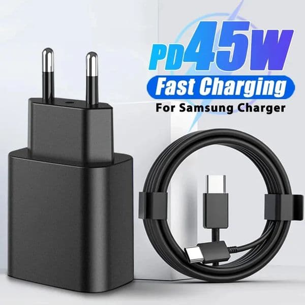 45W PD Super Fast Charging USB-C Mobiele telefoon Type C Phone Wall Charger (US/EU/UK Plug)