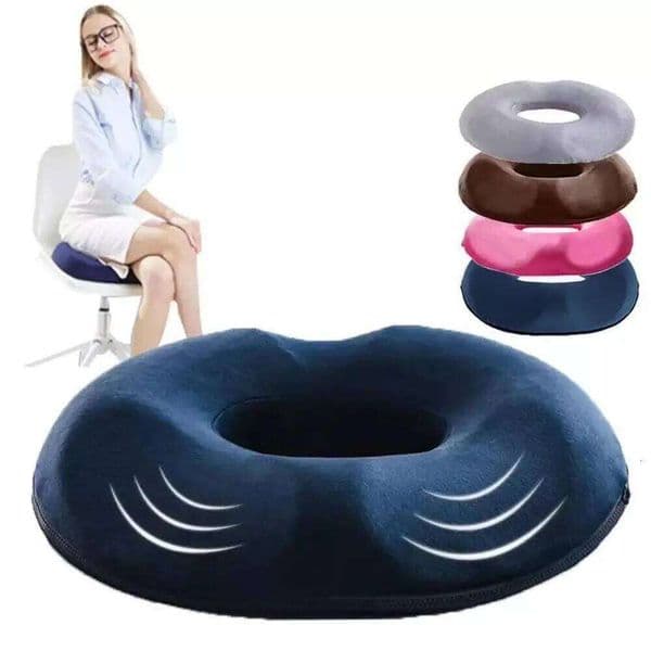1PCS Donut Hemorrhoid Cushion Tailbone Coccyx Orthopedic Medical Seat Prostate Chair for Memory Foam 26N0105