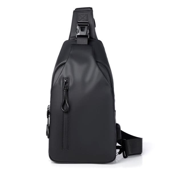 New Men's Chest Bag - Fashionable Simple Business Shoulder Bag Crossbody Bag for Travel & Business Trips Fanny Pack Belt Bags Brusttasche Borsa da petto Sac de poitrine