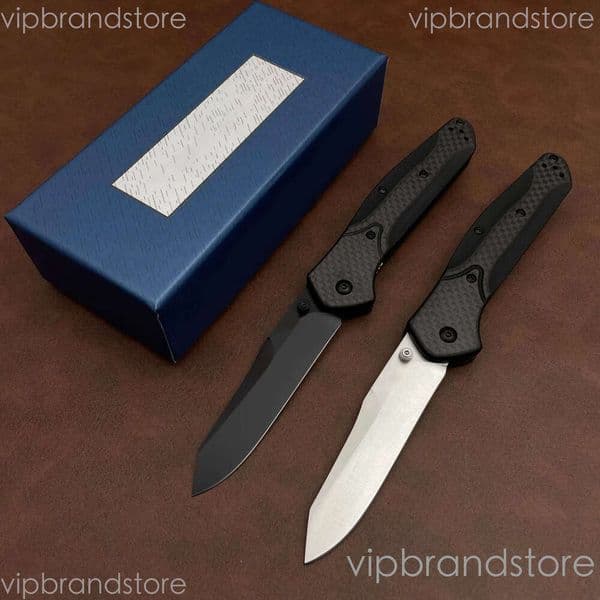 2Models 940 Osborne Folding Knife 3.22 S30V Satin Plain Blade, Nylon fixed blade knife Fiber Handles