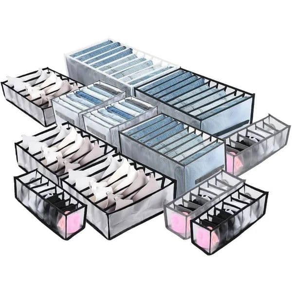 Jeans Box Closet Clothing Organization System Drawer Organizers Cabinet Pants Storage Organizer ddmythur