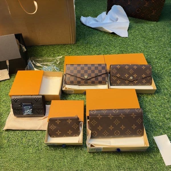 Lacel Urwebin Card Holders Trifold designer RFID Blocking Large Capacity cion Purse for Women Printed Long Leather Wallet Fashion Clutch mezzanines