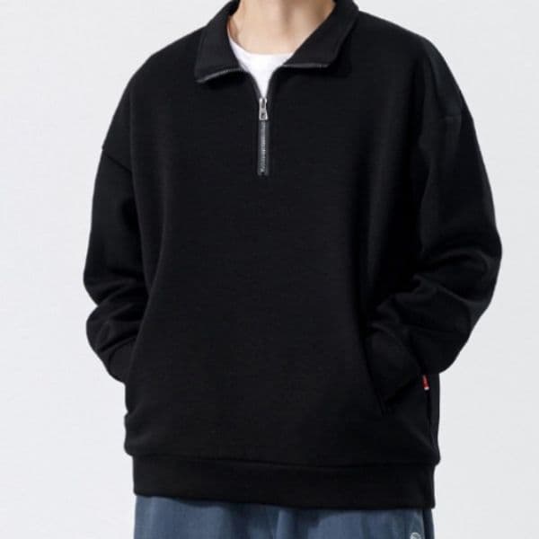 a475 Turtleneck Sweatshirt for Men Autumn and Winter Thickened Loose Trendy Casual
