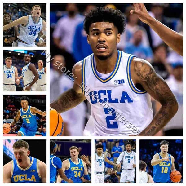 2025-26 UCLA Bruins College basketball Jersey S-4XL Williams Seidler Perry Peoples Jr Manjikian Jamerson II Horry Freeny Dent Dailey Jr Clark Brown Booker Alston
