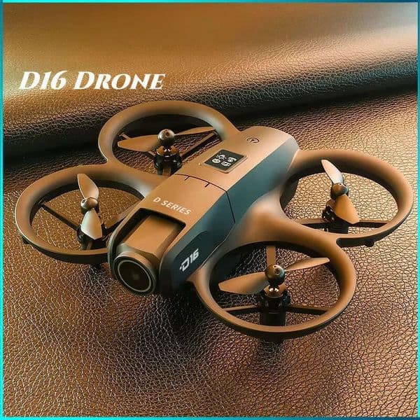 D16 Mini Drone 8K HD Dual Camera Profesional 180° Electric Adjustable GPS Positioning Obstacle Avoidance Bushless UAV SANNAING