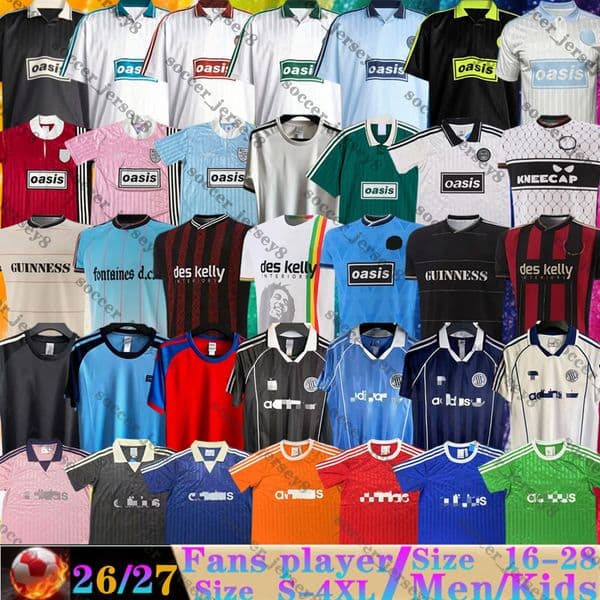 jacket 2025 Oasis Tour Firebird Track Soccer Jerseys Fontaines Dc Home BLACK oasiss tour 25 Oasis Live 25 Dua Lipa Tour Jerseys 2026 Bohemian 26 27 men Football Shirts