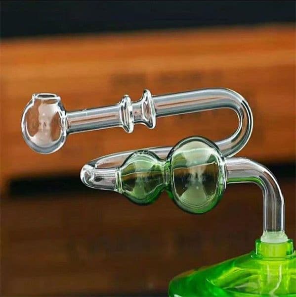 Smoking Pipes Aeecssories Glass Hookahs Bongs new Charge Hulu Glass Curved Boiler
