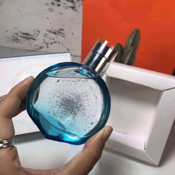 Classic perfume designer blue orange starlight perfume brand perfume, with spray, suitable for women and men, has a lasting fragrance