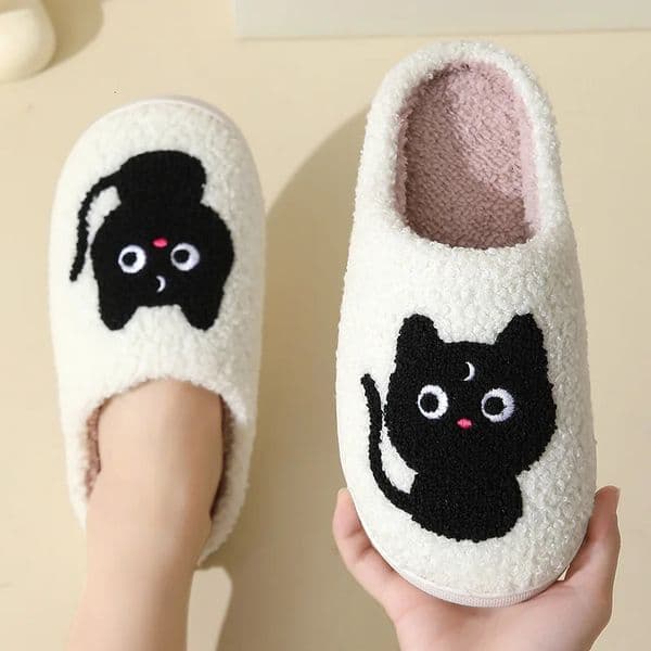 Casual Womens Slippers Home Winter Fluffy er Woman Shoes Flat Cute Cartoon Indoor Fuzzy Fur Slides Soft Elegant 260106
