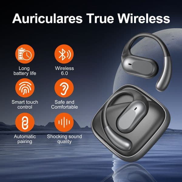 Wireless phones set With Microphone Bone Conduction Hands Noise Canceling Earphones For Driving Audifonos Y260522