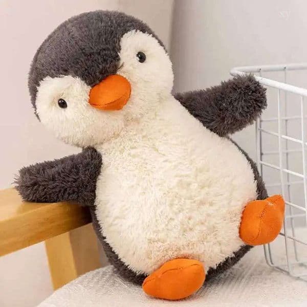 2026 Warm Squishy Kawaii Penguin Sleeping Cute Plush Toy Animal Doll Adorable Plushie For Birthday Gift X241028