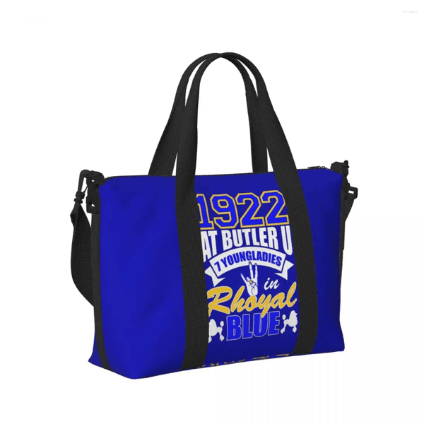 Duffel Bags Sigma Gamma Rho 1922 At Butler U 7 Youngladies Beach Travel Bag Tote For Gym Sport Women Shopping Duffle Shoulder