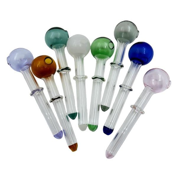 Color pipes heavy duty Glass Oil Burner Pipe Burning jumbo Grace smoking borosilicate Concentrate pipes
