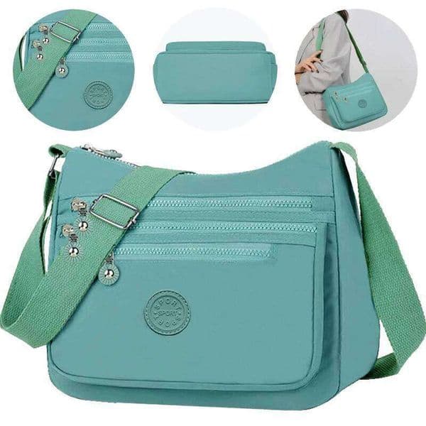 Neutral style men's and nylon crossbody casual wear, fashionable canvas bag for women's shoes.