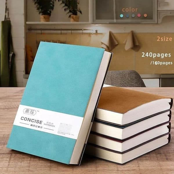 A5/A6 Notebook Business Sheepin Notepad Lined Daily Office Notebook Journal Stationery 160pages/240pages 260106