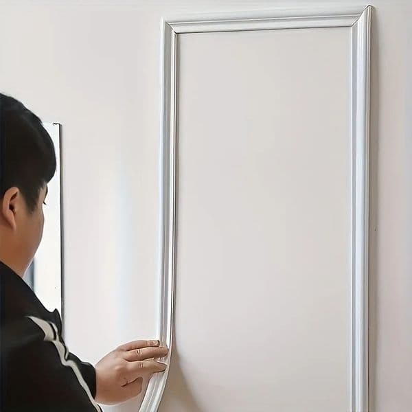 1 roll of 13meterhigh elegant PVC selfadhesive decorative strip soft and flexible suitable for walls floors cabinet 260107