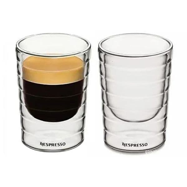 Nespresso Coffee Mug Heat Resistant Double Wall Tea Glass Cup Beer Coffee Handmade Creative Cold Beverage Transparent Drinkware 260106