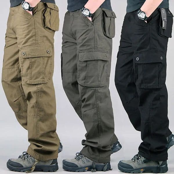 Tactical Cargo Pants Men Cotton Overalls Outdoor Work Trousers Big Size Hombre Clothing Camo Hiking Pants 260106