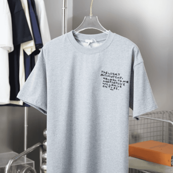 2026SS Designer Letter Print Men's T Shirt Street Hip Hop High Street Short Sleeve Women's T Shirt Fashion Couple Sweatshirt g57m7