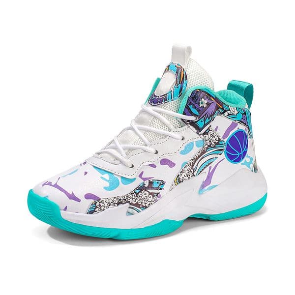 kids designer sneakers hightop unisex basketball shoes men women cushioning sneakers portable breathable noslip outdoor sports shoes