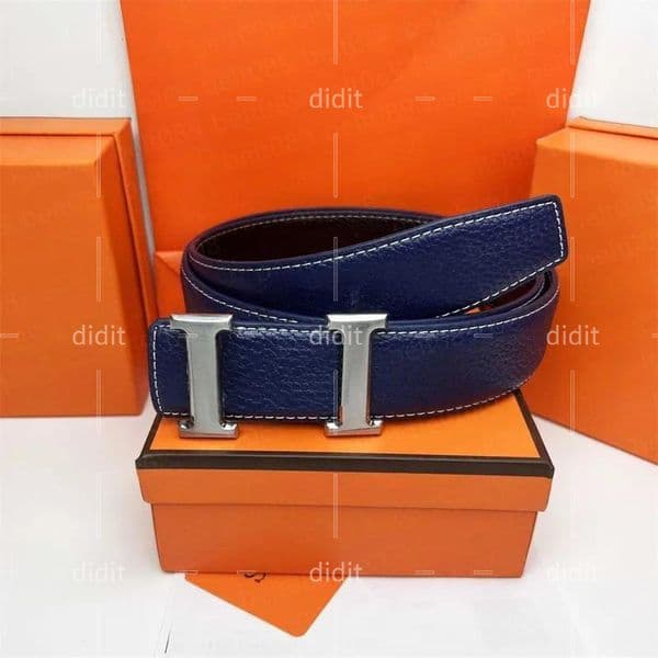 hh belt Fashion Designers Womens Belt Leather Black White Red Blue Brown Belts Women Classic Casual cinturones de diseno belts for men designer belt