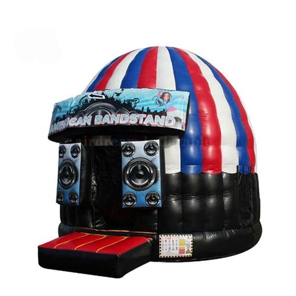 Free delivery Colourful Commercial Trampolines Inflatable Disco Dome Music Bouncy Castle Party jumping Bouncer For Sale