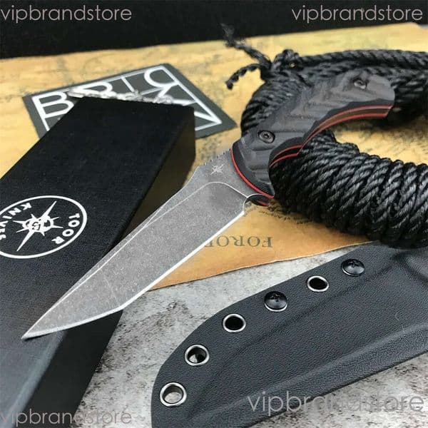 Toor straight knife G10 handle D2 Stonewashed Tactical Multitools Hunting knives Higher Quality Survival Camping Fixed Blade Knife 3300 15018 3400