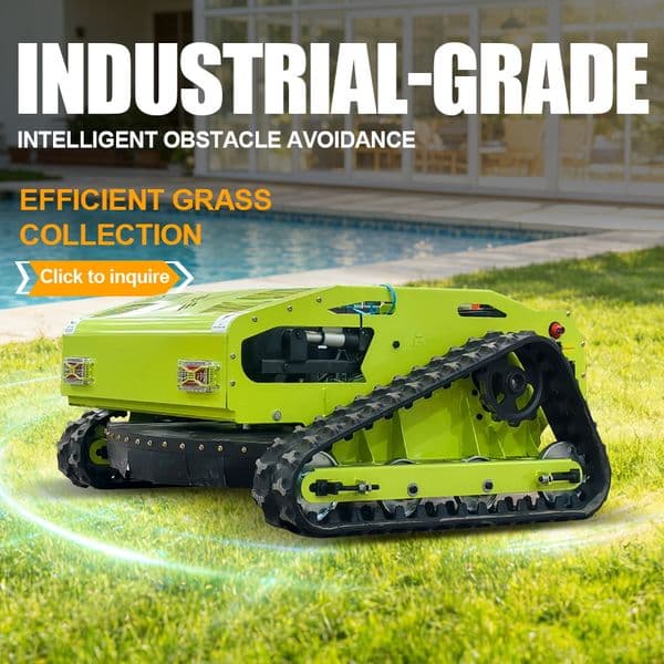 Remote Control Wheeled Lawn Mower for Convenient and Effortless Garden Trimming RC Lawn Mower Wheeled